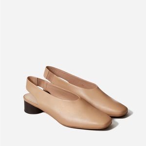 Everlane Square Toe Slingback
